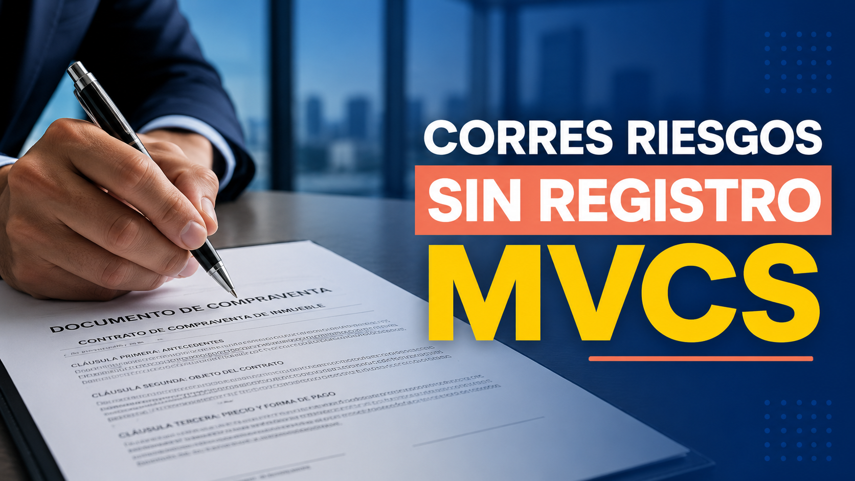 Vender o alquilar sin registro MVCS en 2026: consecuencias en Perú