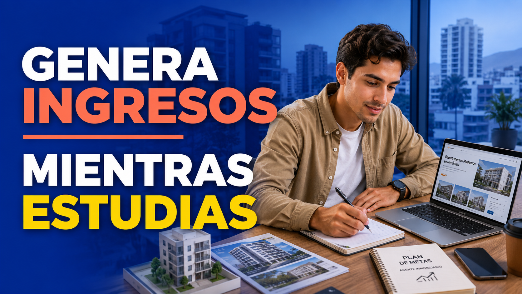 ¿Puedes ganar dinero como agente inmobiliario mientras estudias?