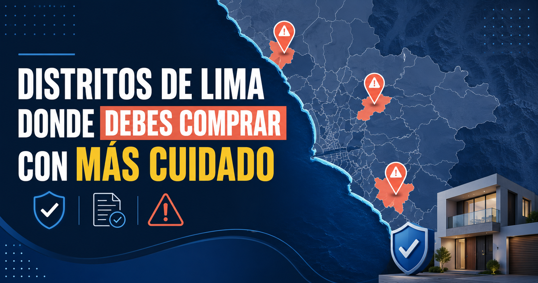 Distritos de Lima con mayor riesgo inmobiliario