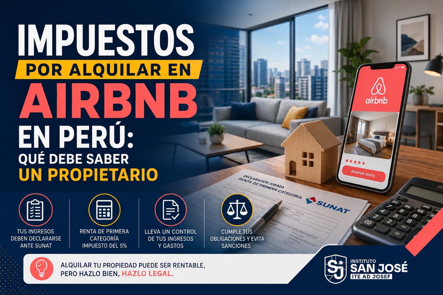 Impuestos por alquilar en Airbnb en Perú: qué debe saber un propietario
