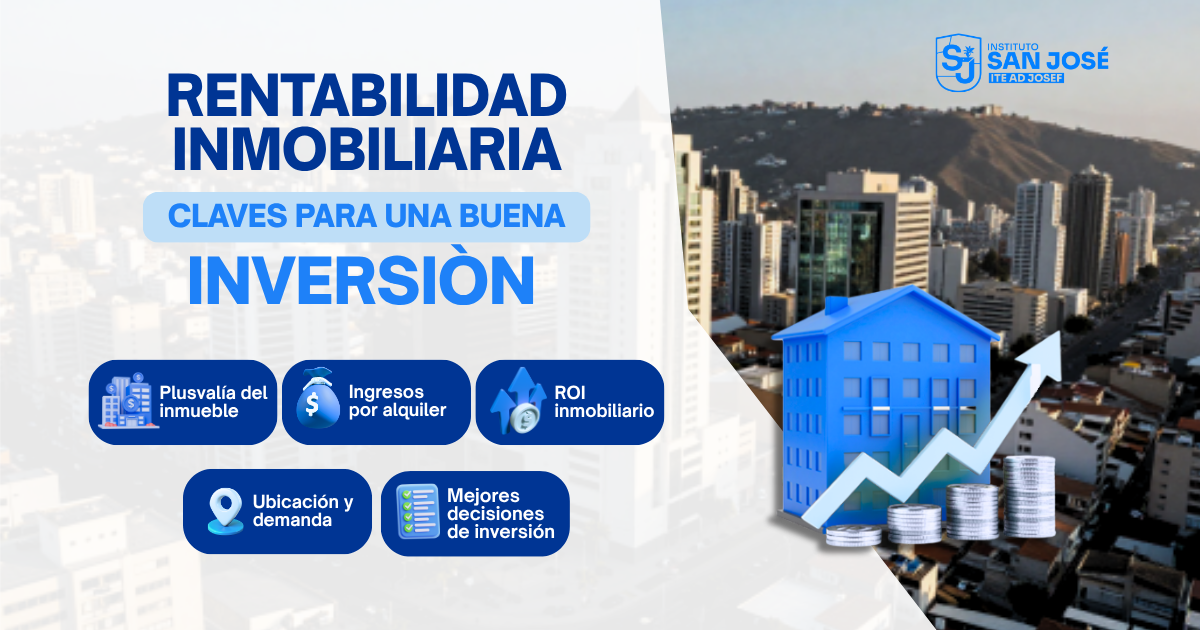 Rentabilidad inmobiliaria: conceptos claves