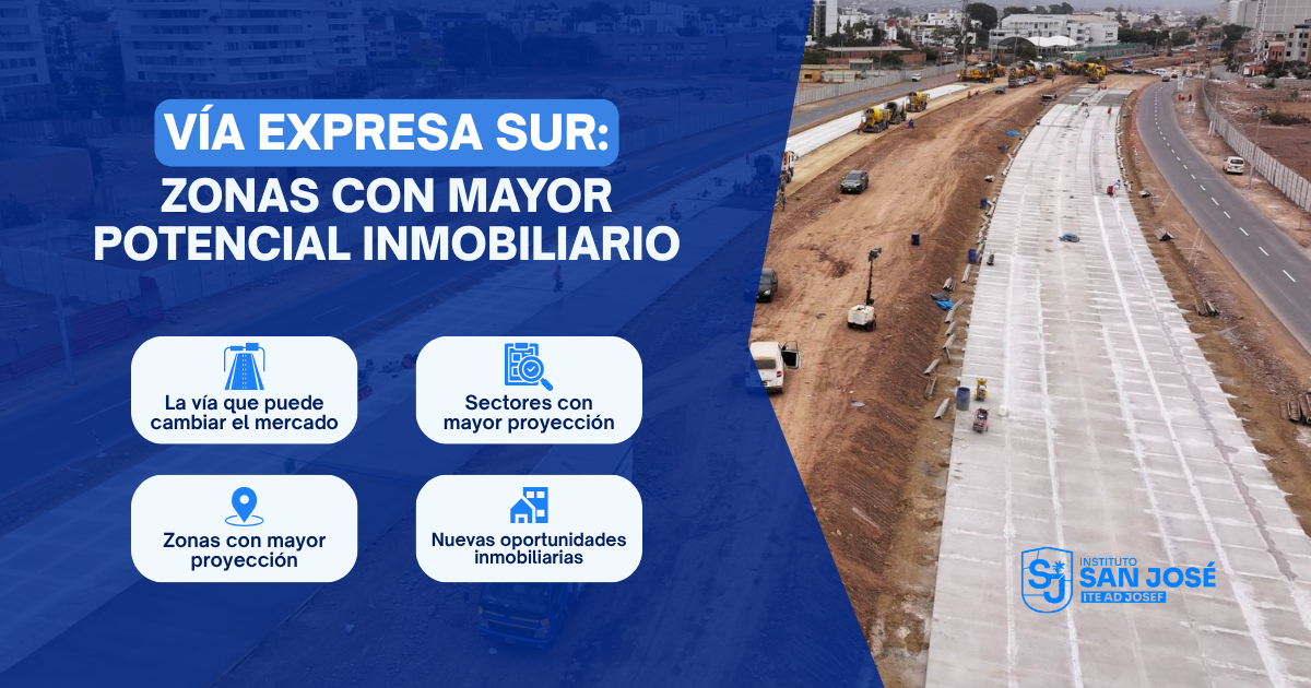 Vía Expresa Sur: zonas con mayor potencial inmobiliario