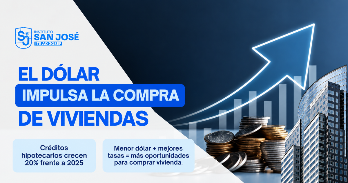 El dólar impulsa la compra de viviendas