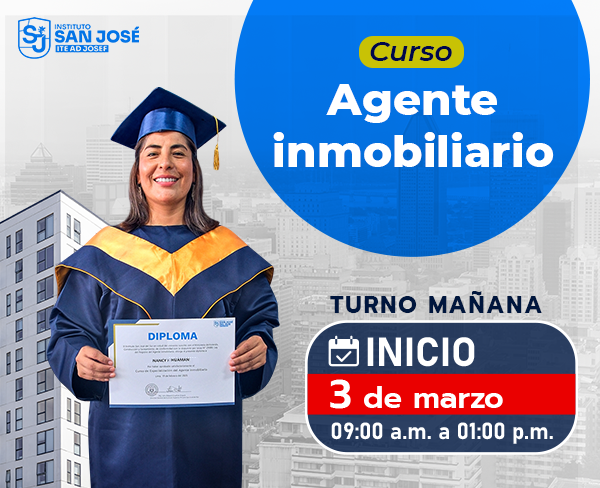 Inicio Curso Agente Inmobiliario - Turno Mañana