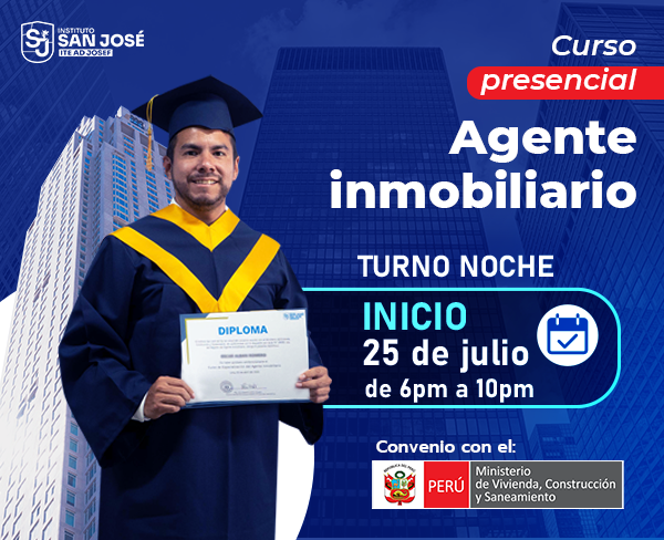 Inicio Curso Agente Inmobiliario - Turno Noche