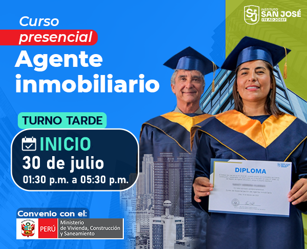Inicio Curso Agente Inmobiliario - Turno Tarde