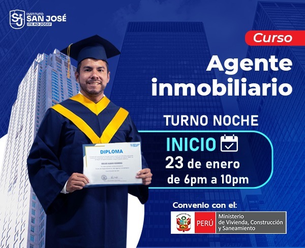 Inicio Curso Agente Inmobiliario - Turno Noche